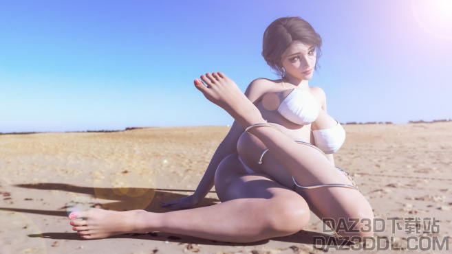 《海滩风情》    （多图警告）喜欢就多多点赞_DAZ3D下载站
