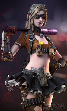 游戏角色_DAZ3D下载站