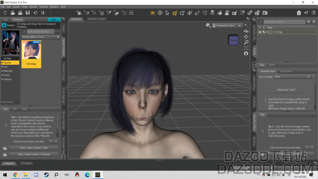 求助，关于模型脸部崩塌_DAZ3D下载站