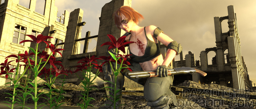 心有猛虎，细嗅蔷薇_DAZ3D下载站