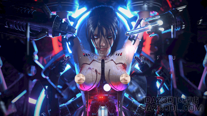 DAZ&C4D   C:攻殻機動隊_DAZ3D下载站