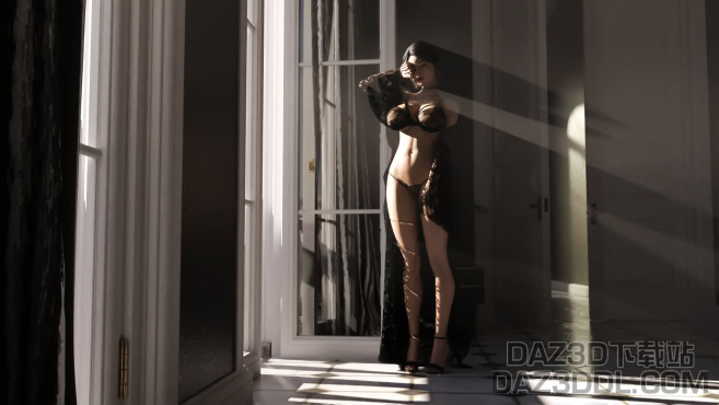 清晨的第一束光_DAZ3D下载站