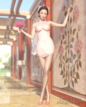 伴娘篇  3 Pictures_DAZ3D下载站