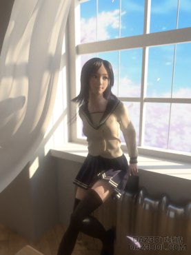 日系妹子_DAZ3D下载站