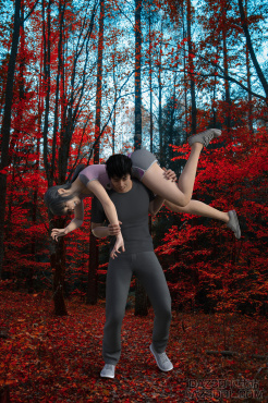 情侣——甜蜜的旋转_DAZ3D下载站