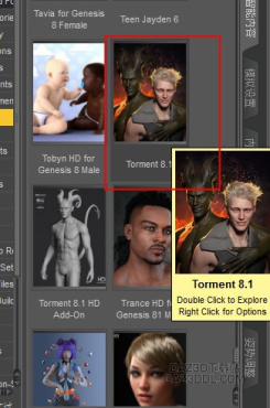 请问大家8.1该如何导入_DAZ3D下载站