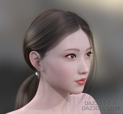求助！为什么人物脸上会有一条线_DAZ3D下载站