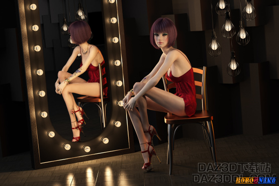 女朋友_DAZ3D下载站