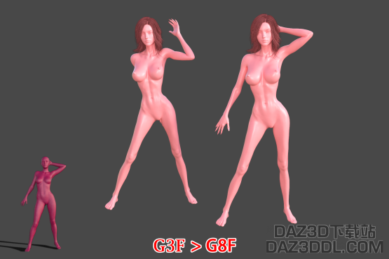 教程：最便捷的G3姿势转G8 / G8姿势转G3! - WG Pose Converters!_DAZ3D下载站
