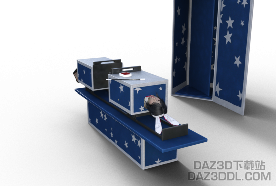 若亦的魔术表演~_DAZ3D下载站