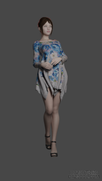 头发导入blender怎么那么粗糙呢，该怎么调？_DAZ3D下载站
