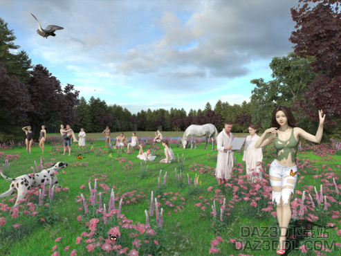 Picnic_DAZ3D下载站
