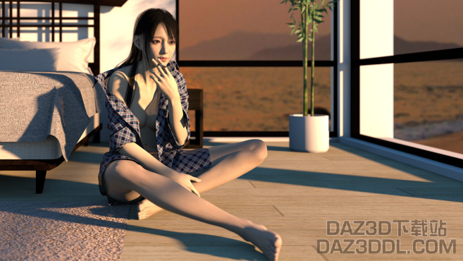 黄昏（小白作业）_DAZ3D下载站