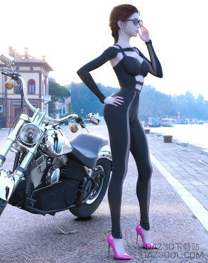 一些背光视角_DAZ3D下载站