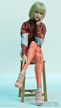 今日左后一波~ 性感冷艳 多图。_DAZ3D下载站