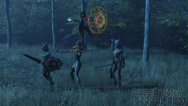 亚马逊卫队_DAZ3D下载站