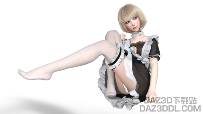 女仆装_DAZ3D下载站