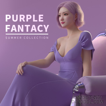 PURPLE FANTACY_DAZ3D下载站