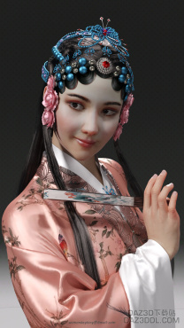 青衣_DAZ3D下载站