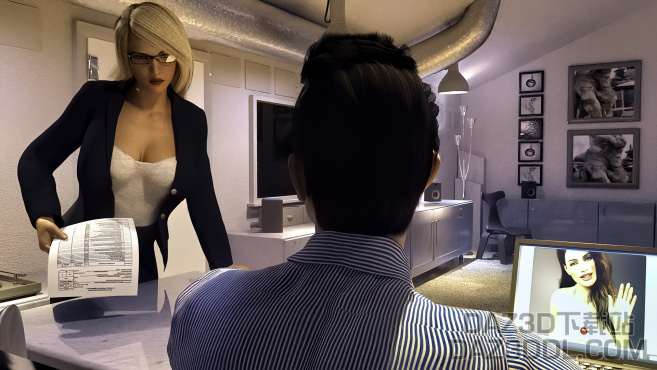 不同效果_DAZ3D下载站