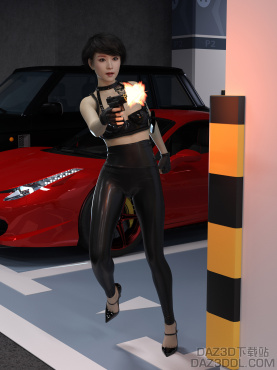 地下停车场枪战_DAZ3D下载站