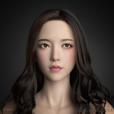 长发若曦小姐姐_DAZ3D下载站