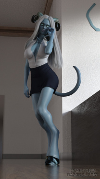 【魔兽世界】我的德莱尼秘书_DAZ3D下载站