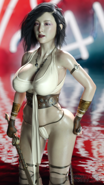 金属效果和景深_DAZ3D下载站