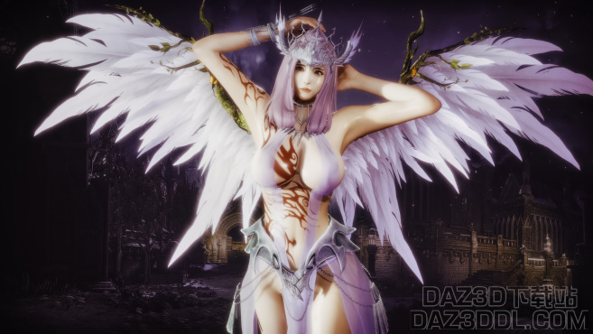 这个比较像天使_DAZ3D下载站