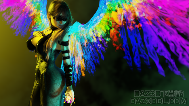 不错的翅膀_DAZ3D下载站
