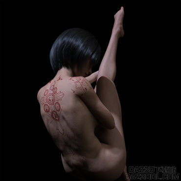 DNF-四姨-果背_DAZ3D下载站