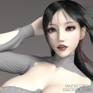 服装穿模与dforce设置_DAZ3D下载站