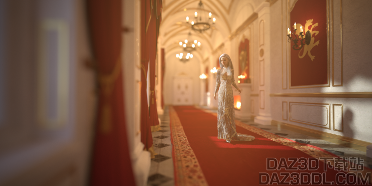 【青源原创】精灵公主_DAZ3D下载站