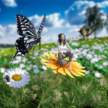 花露_DAZ3D下载站