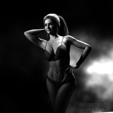 黑白照片测试_DAZ3D下载站