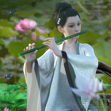 误入藕花深处_DAZ3D下载站