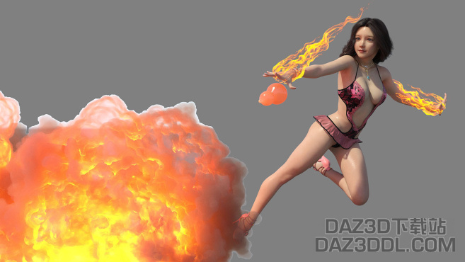 真.海岛-葫芦女金刚 （三）_DAZ3D下载站