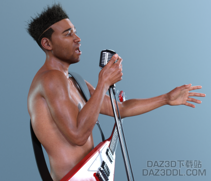 深情演唱_DAZ3D下载站