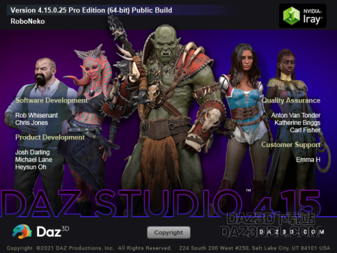 DAZ推更Beta 版 - ４.１５.０.２５，支持MacOS Big Sur，外加一众Fixes_DAZ3D下载站