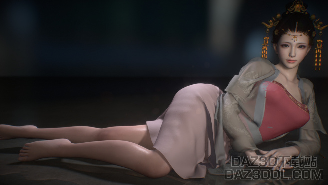 貂蝉_DAZ3D下载站