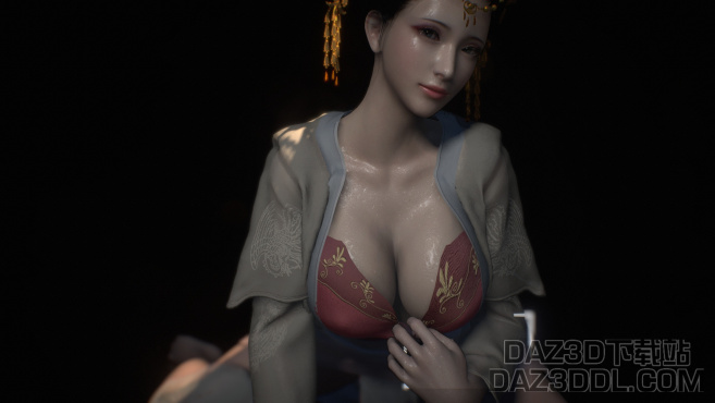 动力碰撞模拟，感觉还行能拉下来_DAZ3D下载站