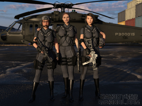 任务完成，合张影吧_DAZ3D下载站