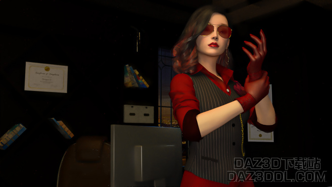 Ms.Red_DAZ3D下载站