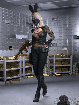 兔女郎_DAZ3D下载站