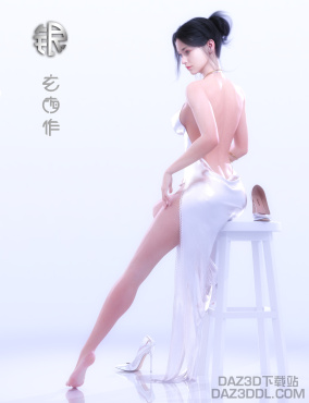 做一个封面   后续会有特写和同系列  系列名为《银》_DAZ3D下载站
