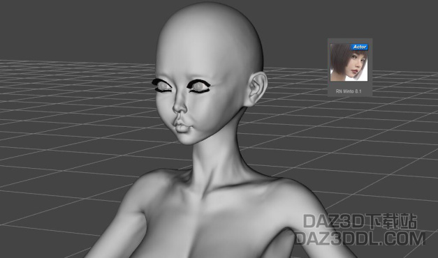 加载人物就变形了，请问大佬们知道是什么原因吗？_DAZ3D下载站