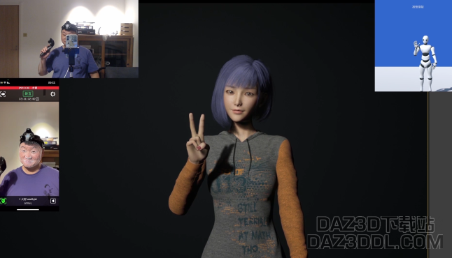 Daz 模型实时面捕+动捕_DAZ3D下载站