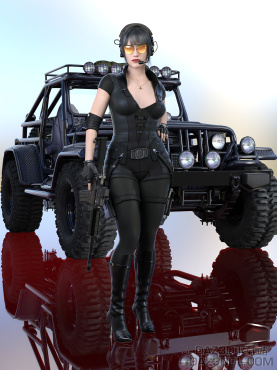 车模_DAZ3D下载站