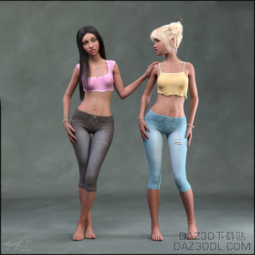 请教大家  这件衣服穿在人物身上的步骤_DAZ3D下载站