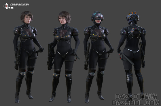 CYBERSOLDIER_DAZ3D下载站